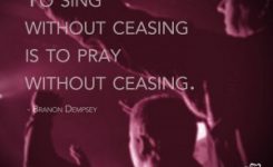 Sing Without Ceasing
