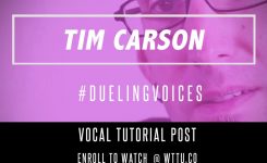 Tim Carson | The Vocal Artist