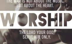 Worship Not War